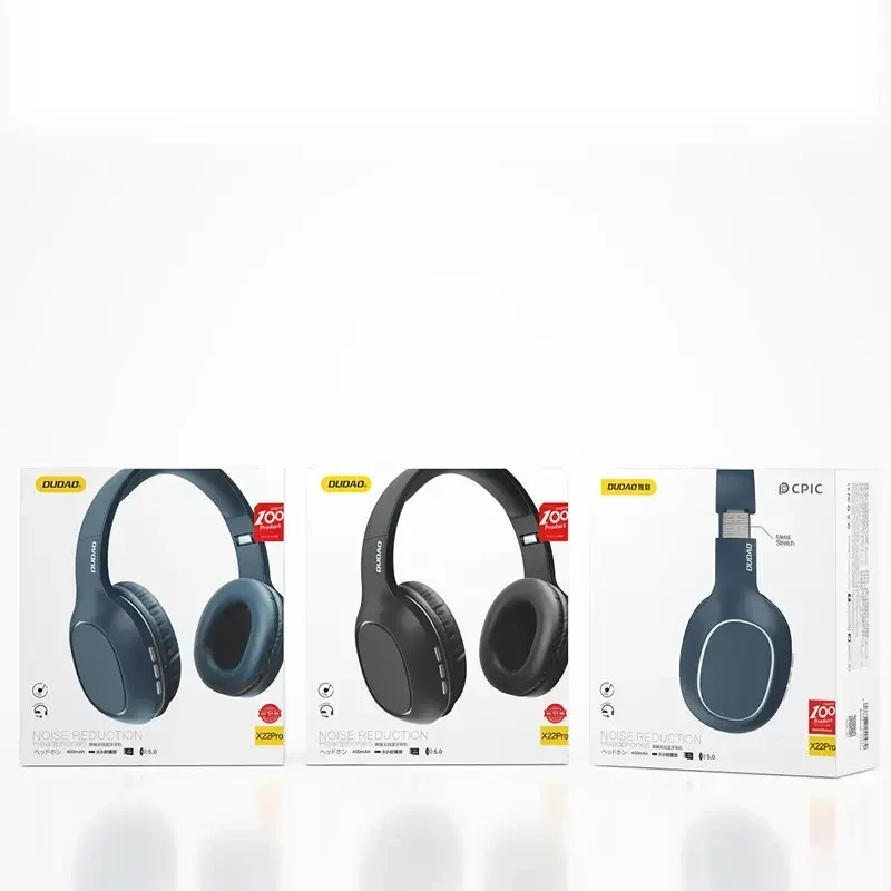 Dudao Daugiafunkcės belaidės ausinės Bluetooth 5.0 (X22Pro juodos)