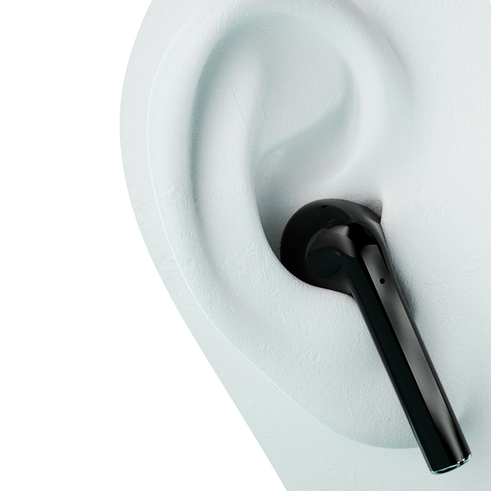 Dudao U14+ belaidės į ausis įkišamos TWS Bluetooth 5.3 ausinės - juodos spalvos