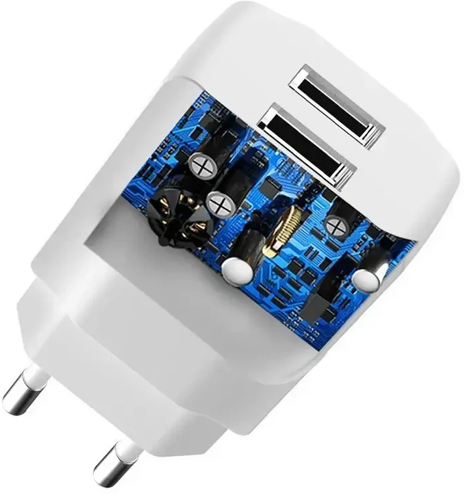 Įkroviklis Dudao (A2EU) (2xUSB 2.4A) baltas