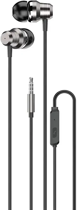 Dudao X10PRO ausinės į ausis, laidinės, 3.5 mm mini lizdas – juodos