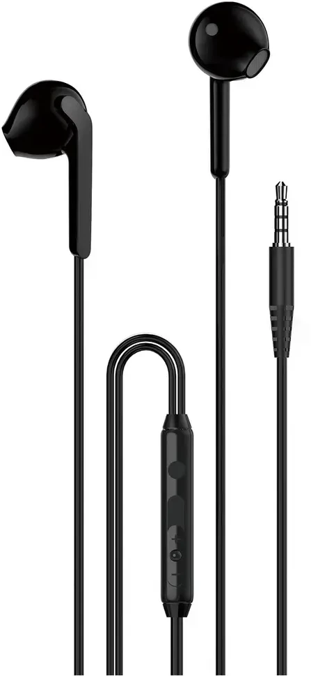 Dudao X3 Įstatomos į ausis ausinės, su laidu, mini jack 3.5mm - juodas