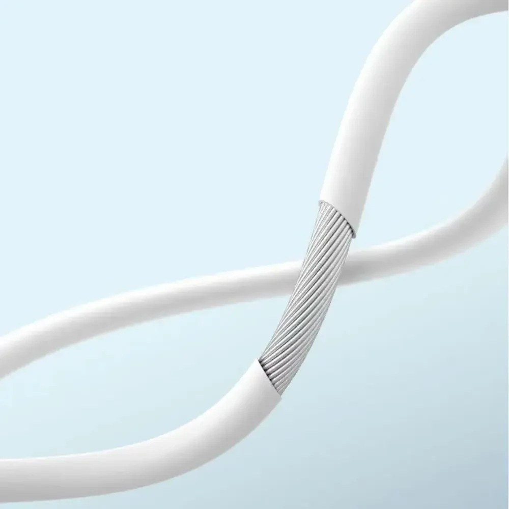 Dudao X3+ laidinės USB-C ausinės su mikrofonu - Baltos