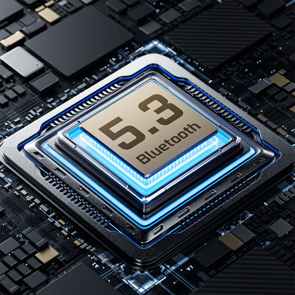 Dudao Y20 belaidis garsiakalbis su magnetiniu laikikliu, Bluetooth 5.3 – juodas