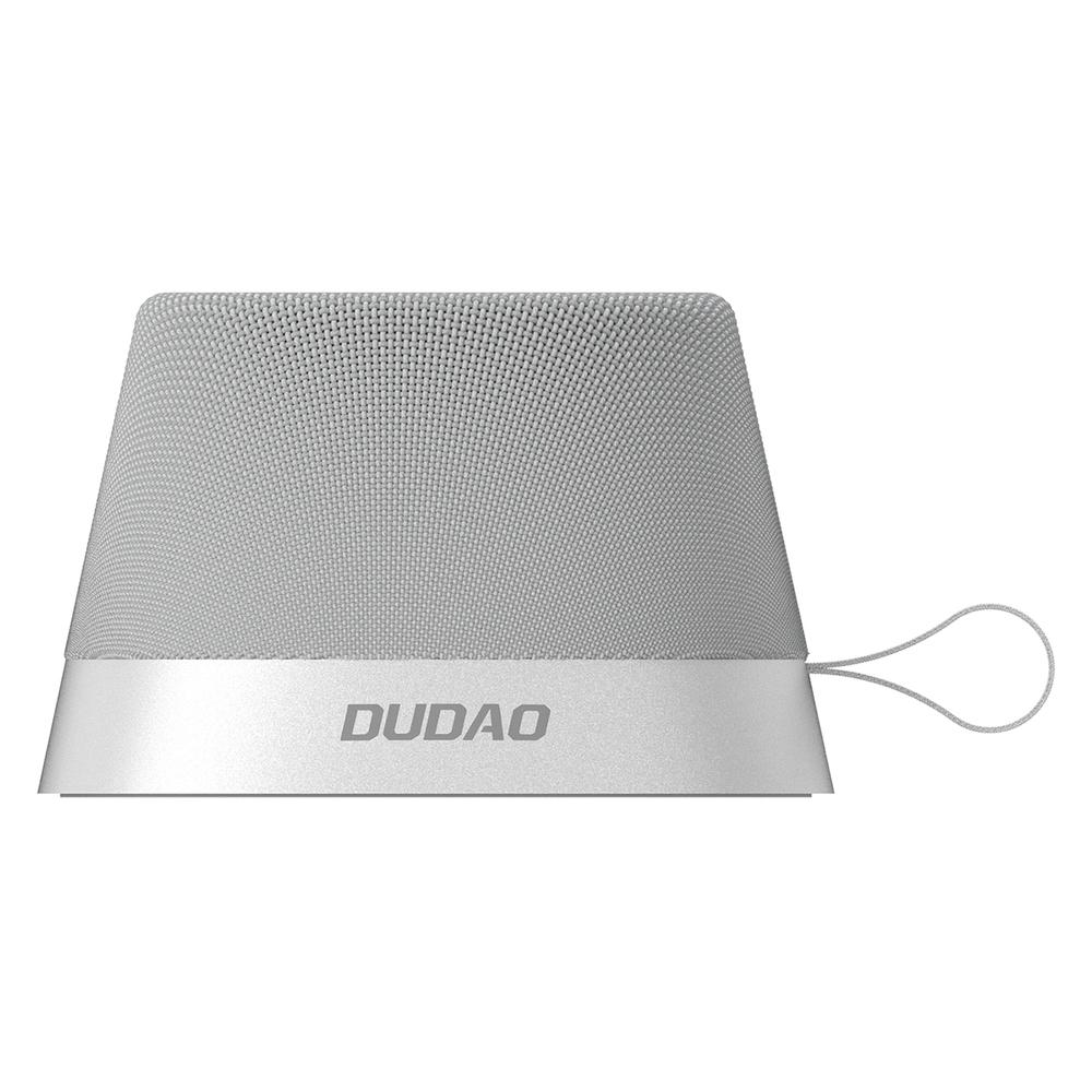 Dudao Y20 belaidis garsiakalbis su magnetiniu laikikliu „Bluetooth“ 5.3 – sidabrinis
