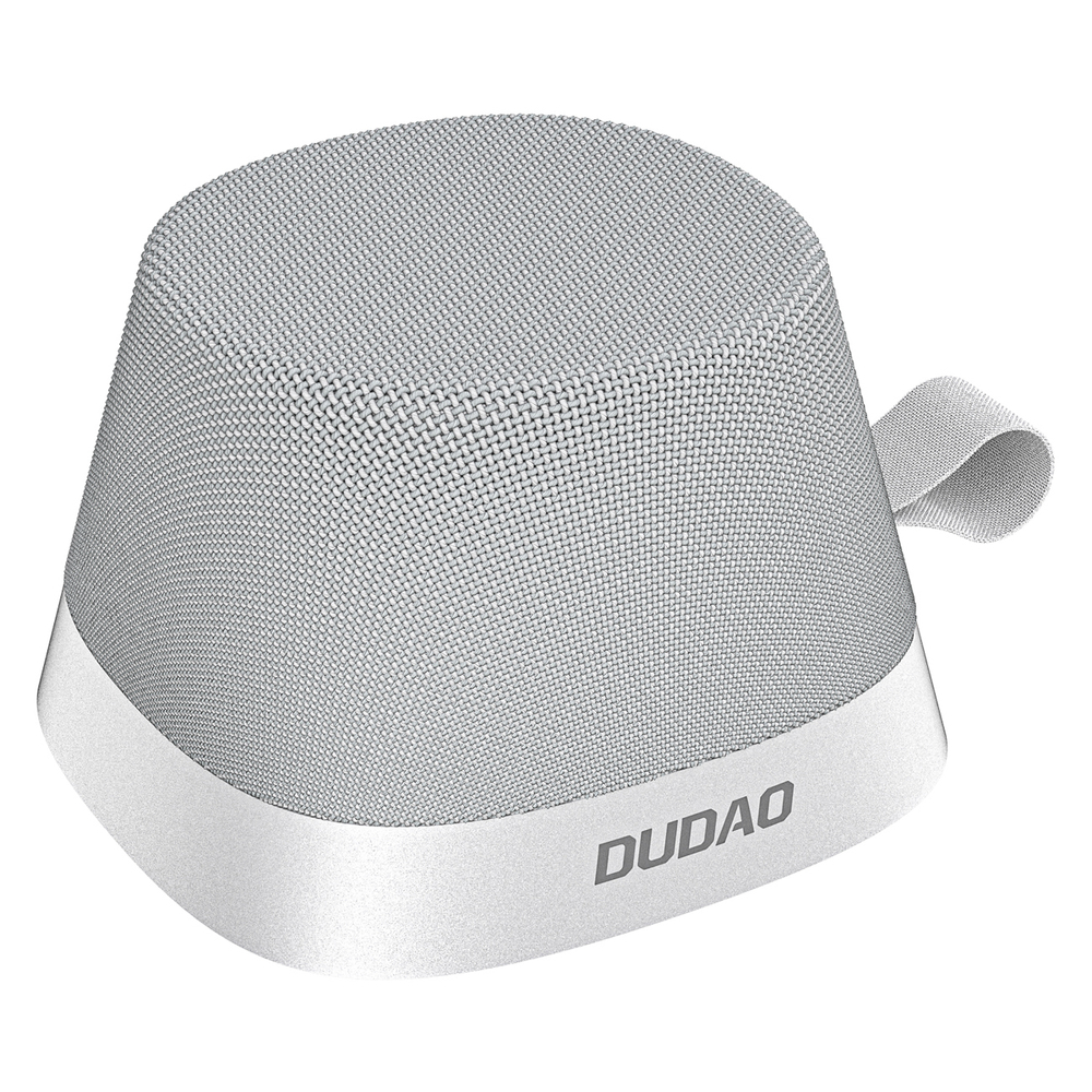 Dudao Y20 belaidis garsiakalbis su magnetiniu laikikliu „Bluetooth“ 5.3 – sidabrinis