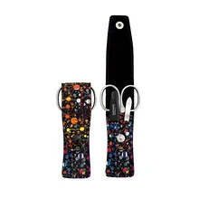DuKaS Travel manicure set 3-piece juodas colorful PL 872
