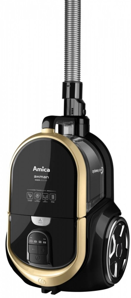 Dulkių siurblys Amica VM4013 Akman juoda-auksinė