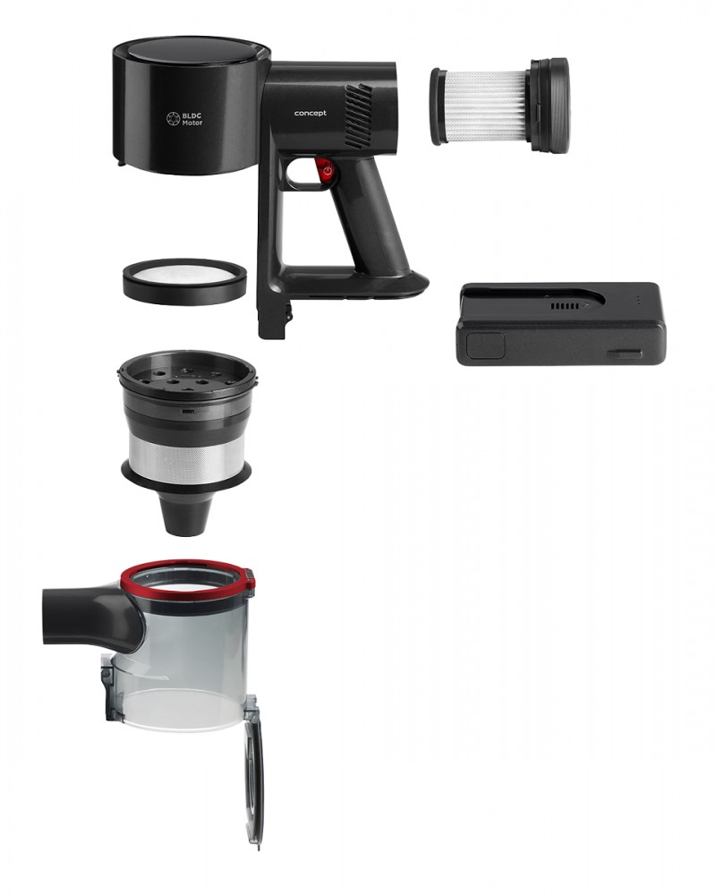 Dulkių siurblys Vertikalus gaubtas Ultimate Pro CONCEPT VP6250