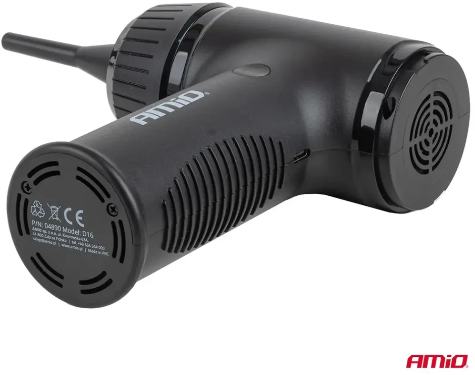Dulkių siurblys Belaidis oro pūstuvas su vakuuminio siurblio funkcija, 50W AMIO-04890