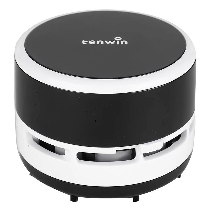 Mini dulkių siurblys darbalaukiui belaidis Tenwin 8050-1 Baterija (juoda)