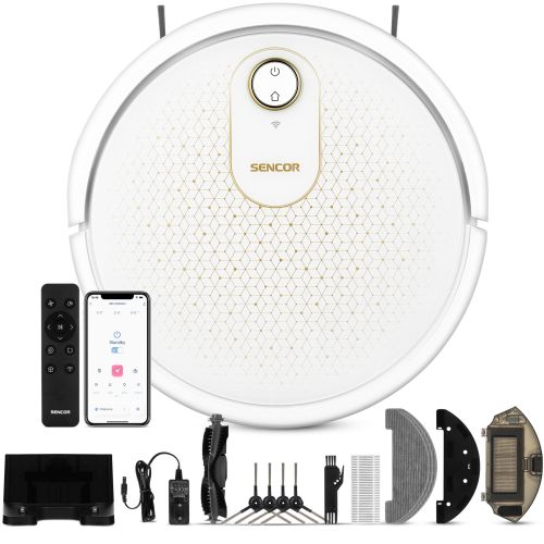 Dulkių siurblys - robotas Sencor SRV 4550WH