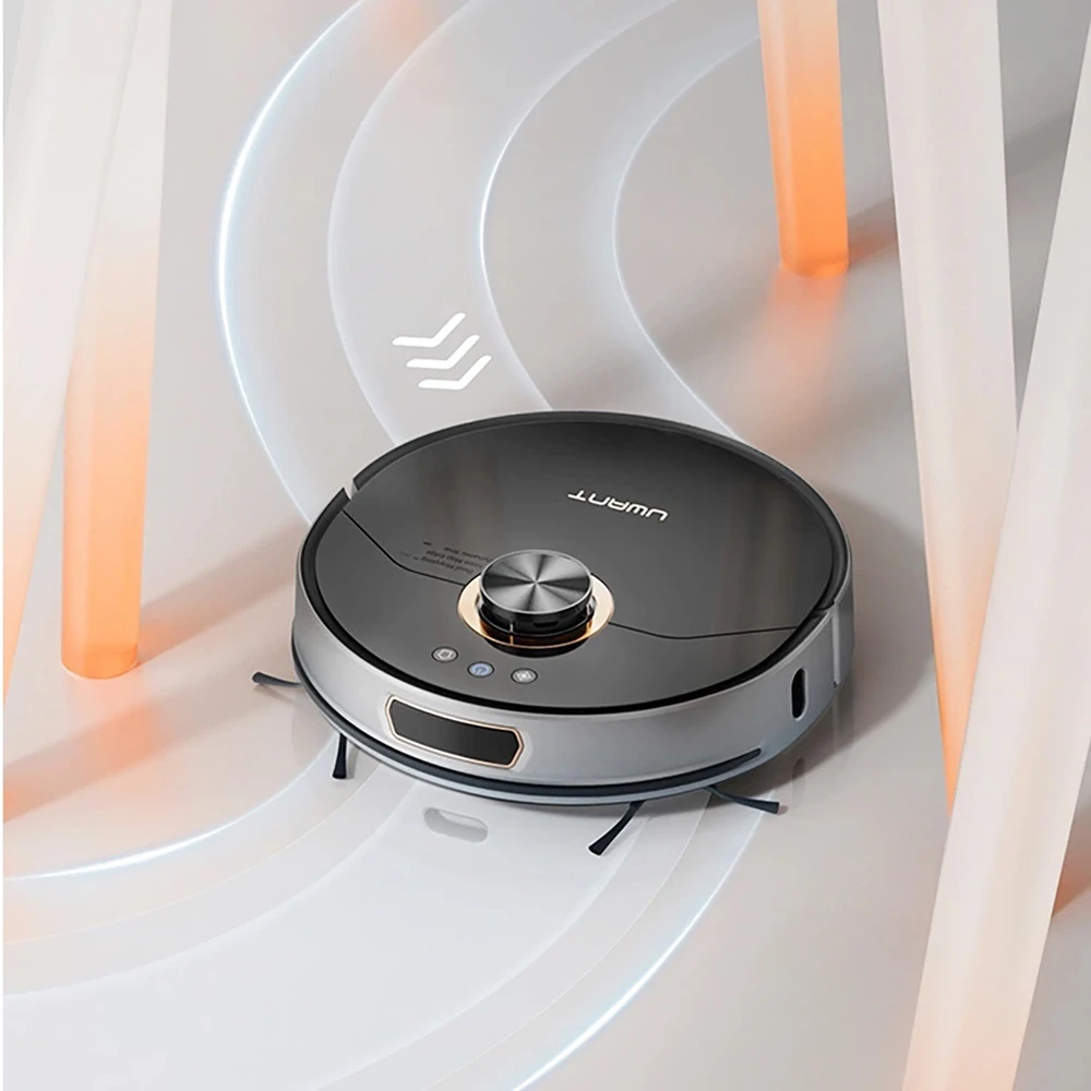 UWANT U200 Pro plaunantis dulkių siurblys robotas su išmania išsivalymo stotele