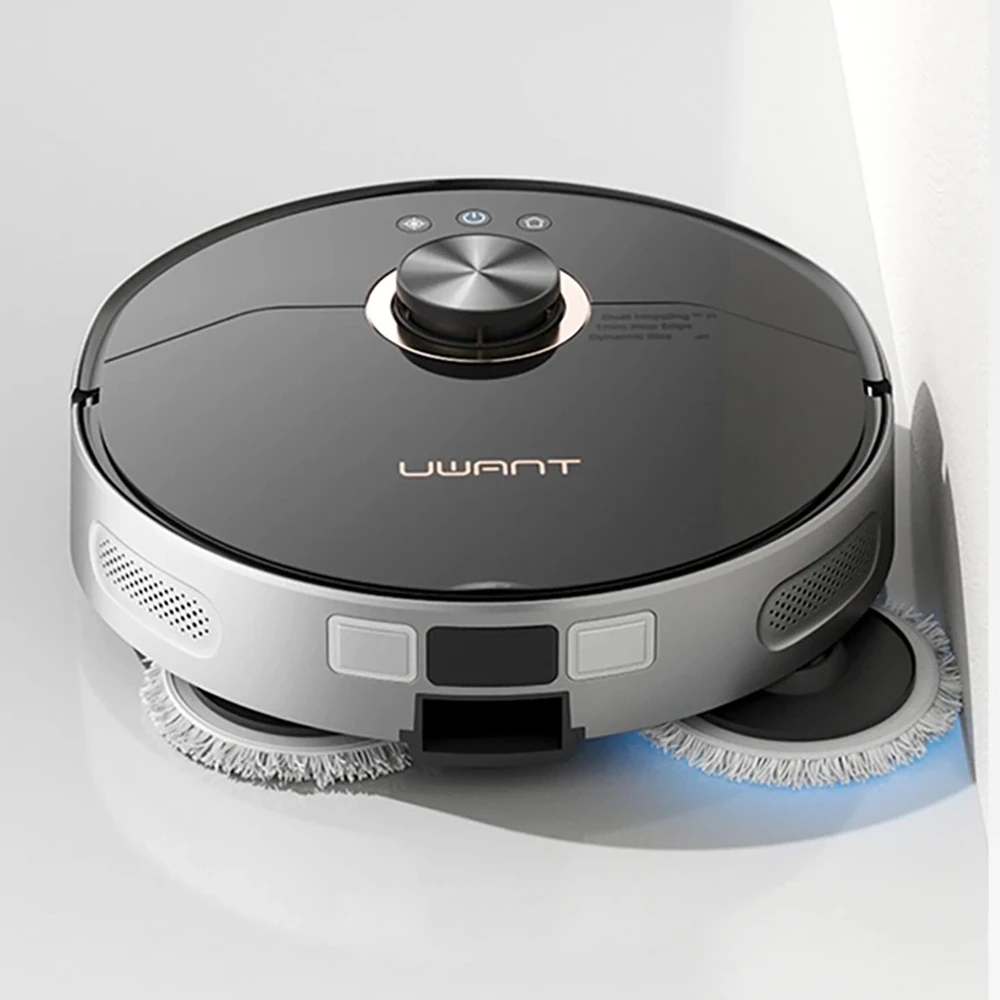 UWANT U200 Pro plaunantis dulkių siurblys robotas su išmania išsivalymo stotele