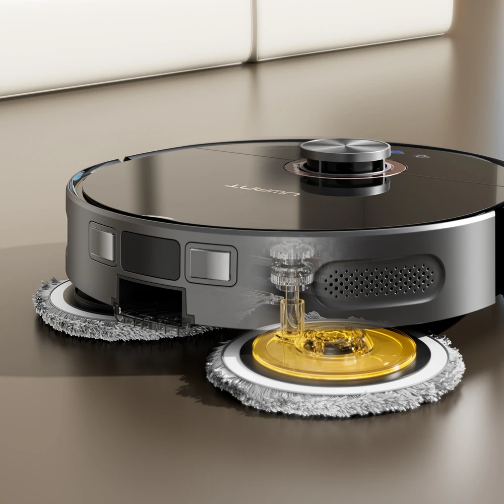 UWANT U200 Pro plaunantis dulkių siurblys robotas su išmania išsivalymo stotele