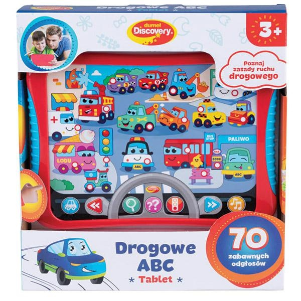 Dumel Vaikiškas žaislas auto planšetė ABC DG 50034