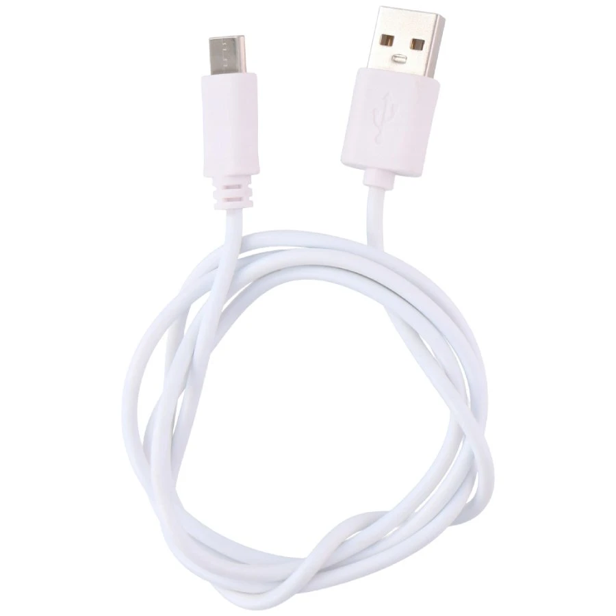 Laidas Dunlop USB-C 1m Baltas