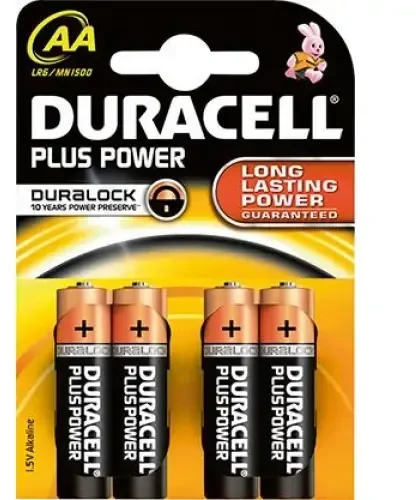 Duracell MN 1500 Plus Power AA (LR6) Blister pack 4pcs