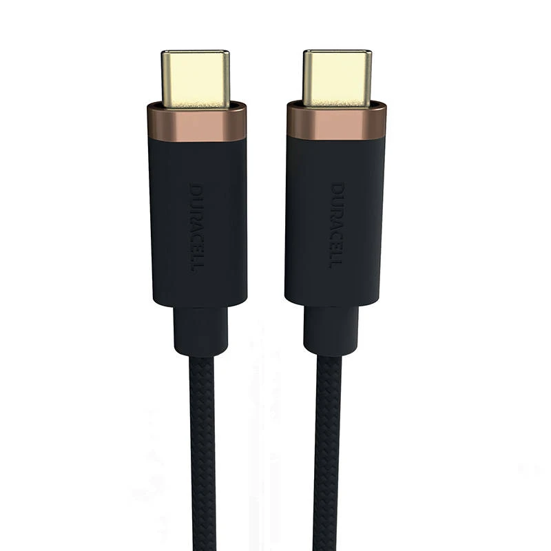 Duracell USB-C laidas, skirtas USB-C 3.2 1 m (juodas)