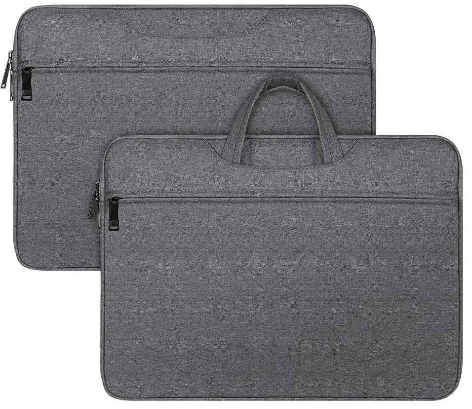 DUX DUCIS bag LBTC for laptop 13-13.9" Horizontal Handbag dark pilkas