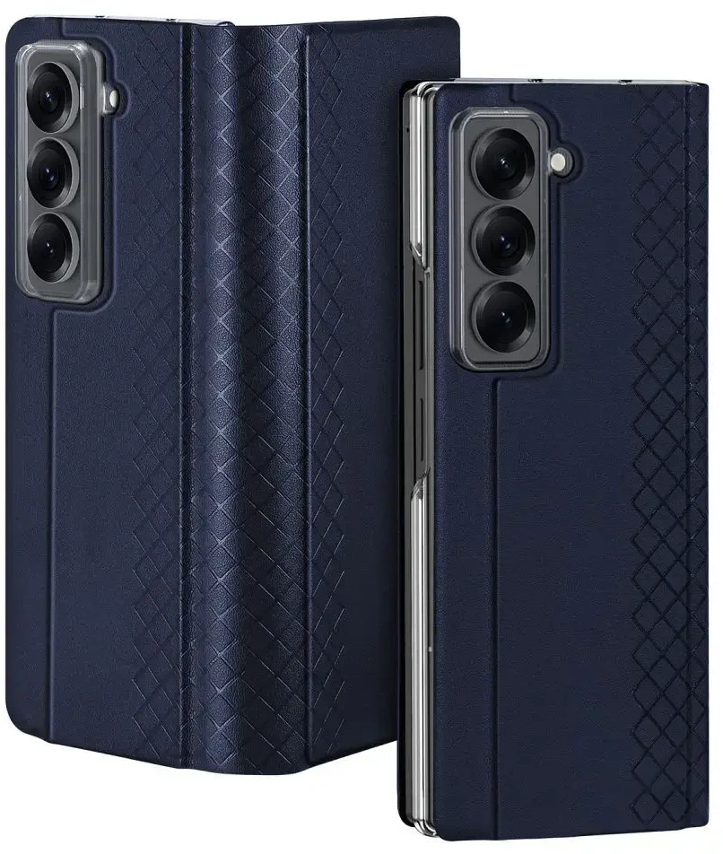 Dėklas Dux Ducis Bril Samsung F958 Z Fold SE mėlynas