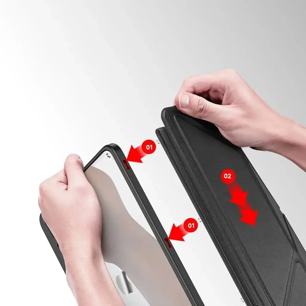 DUX DUCIS case MAGI with pencil storage for iPad Pro 11 (2018/2020/2021/2022) juodas