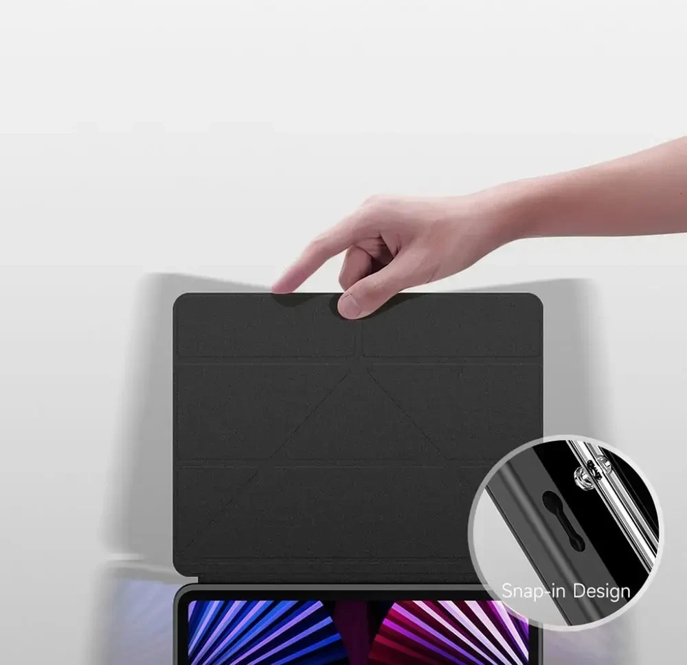 DUX DUCIS case MAGI with pencil storage for iPad Pro 11 (2018/2020/2021/2022) juodas