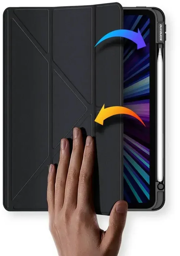 DUX DUCIS case MAGI with pencil storage for iPad Pro 11 (2018/2020/2021/2022) juodas