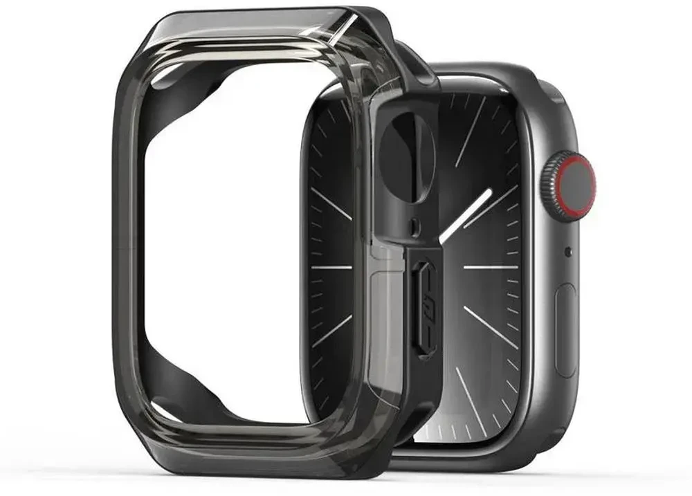 DUX DUCIS dėklas TAMO for Apple Watch series 10 46 mm skaidrus with juodos spalvos