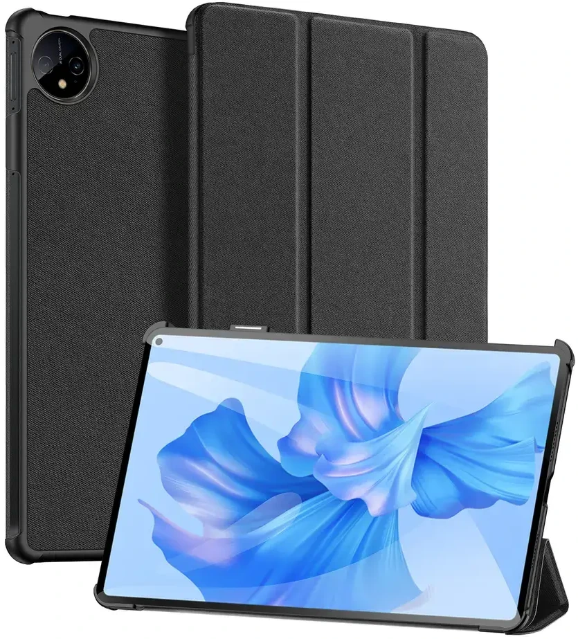 Dux Ducis Domo Huawei MatePad Pro 11'' (2022) smart cover stand dėklas planšetiniam kompiuteriui juodos spalvos