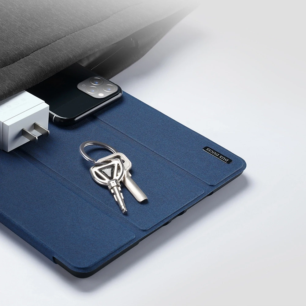 Dėklas Dux Ducis Domo Apple iPad 10.2 2021/iPad 10.2 2020/iPad 10.2 2019 tamsiai mėlynas
