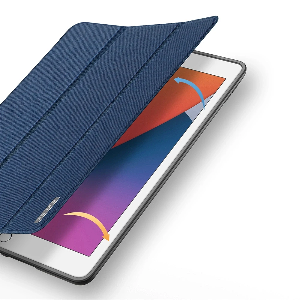 Dėklas Dux Ducis Domo Apple iPad 10.2 2021/iPad 10.2 2020/iPad 10.2 2019 tamsiai mėlynas