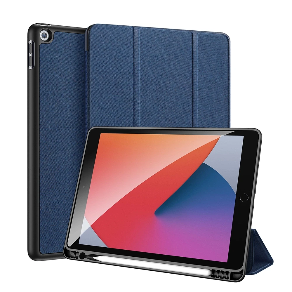 Dėklas Dux Ducis Domo Apple iPad 10.2 2021/iPad 10.2 2020/iPad 10.2 2019 tamsiai mėlynas