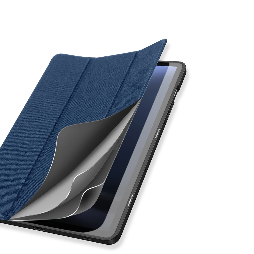 Dėklas Dux Ducis Domo Samsung X610/X616 Tab S9 FE Plus tamsiai mėlynas