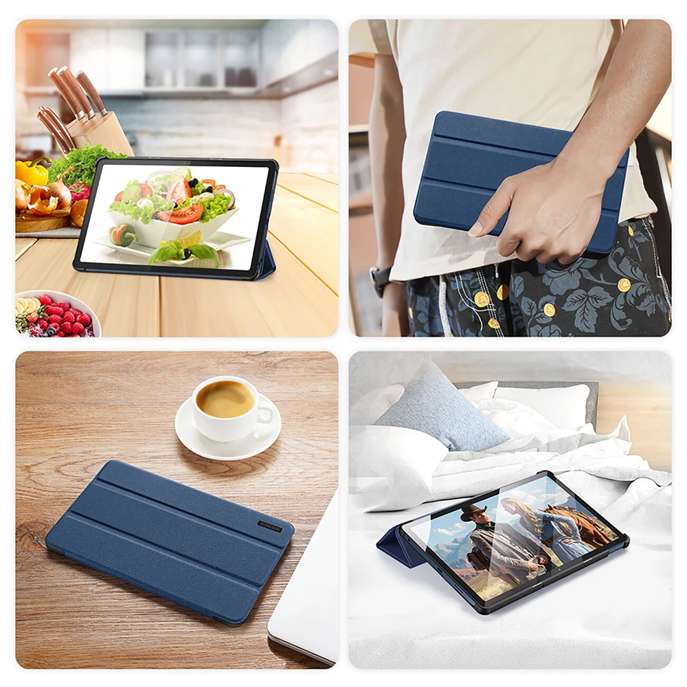 Dėklas Dux Ducis Domo Lenovo Tab M10 5G 10.6 TB360ZU tamsiai mėlynas