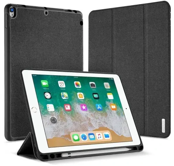 Dux Ducis Domo magnetinis dėklas planšetei Samsung P610 | P615 Galaxy Tab S6 Lite (2020) 10,4 juoda