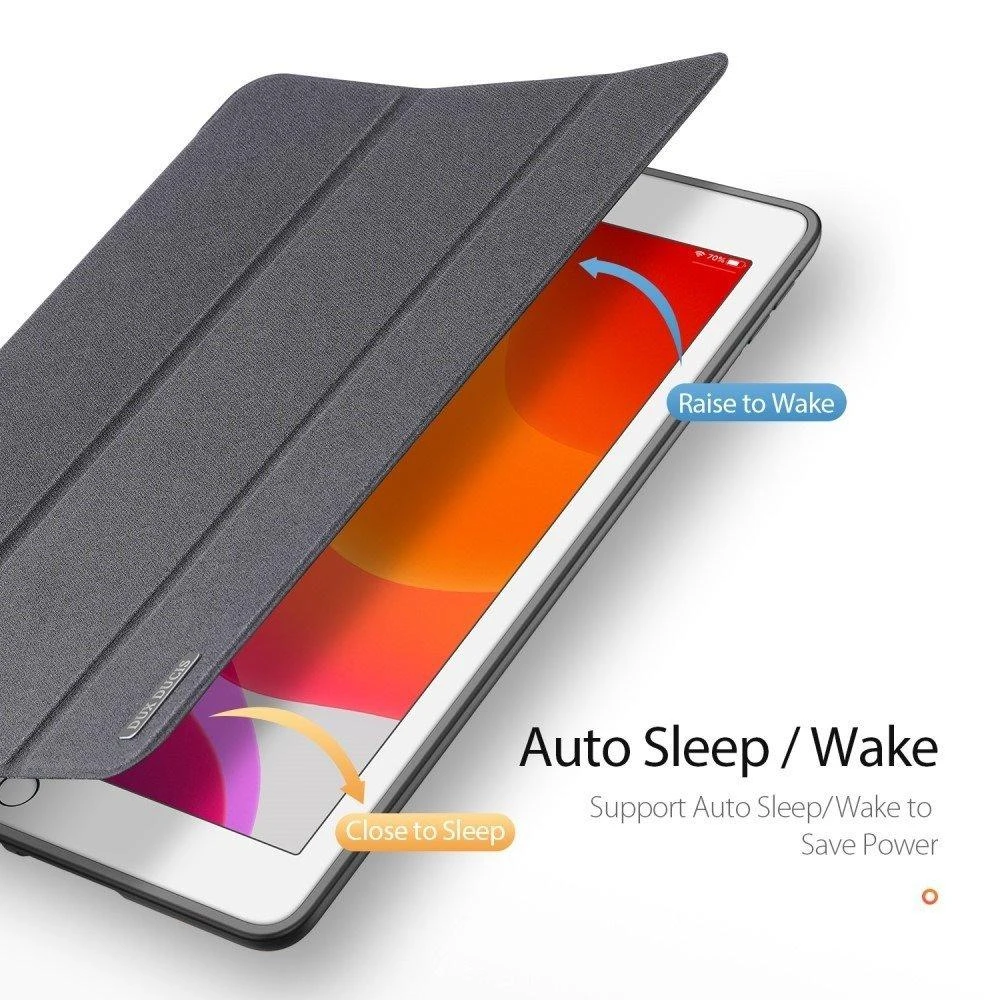Dėklas Dux Ducis Domo Apple iPad 10.2 2021/iPad 10.2 2020/iPad 10.2 2019 juodas