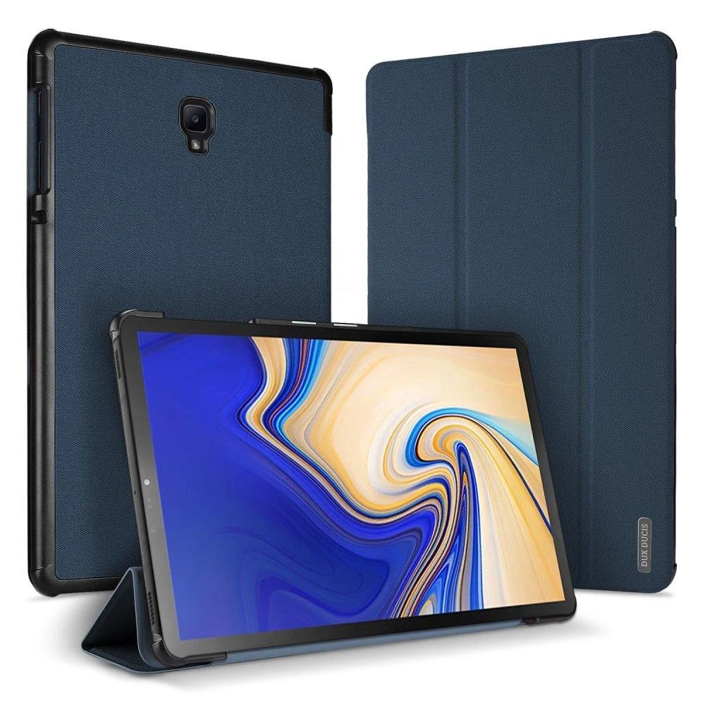 Dėklas Dux Ducis Domo Samsung P610/P615/P613/P619/P620/P625 Tab S6 Lite 10.4 tamsiai mėlynas