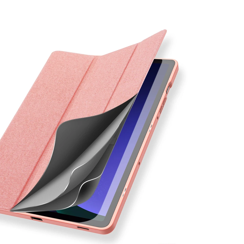 Dėklas Dux Ducis Domo Samsung X510/X516 Tab S9 FE rožinis