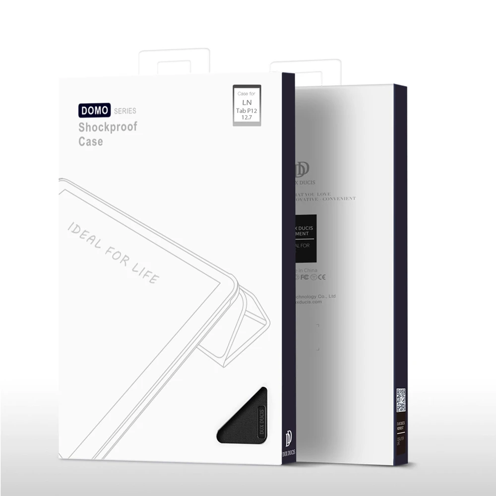Dėklas Dux Ducis Domo Lenovo Tab P12 12.7 TB370 juodas