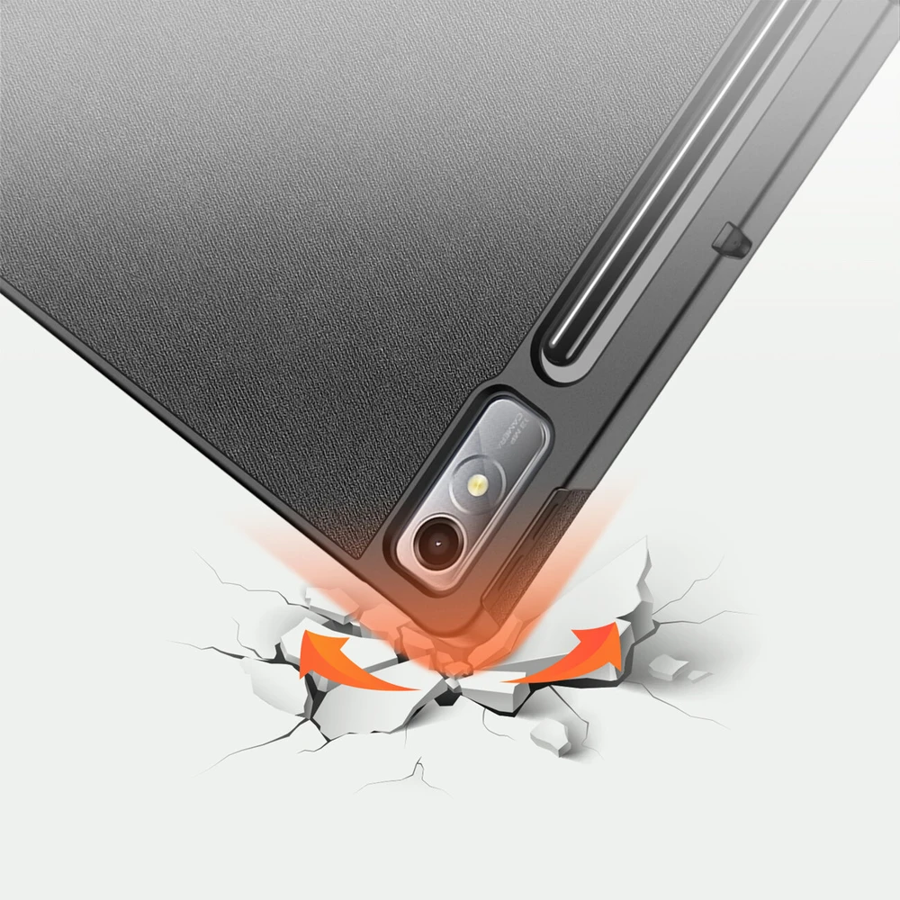 Dėklas Dux Ducis Domo Lenovo Tab P12 12.7 TB370 juodas