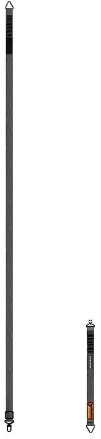Dėklas DUX DUCIS Outdoor Cross Body - cross-body telefono dirželis - juodas