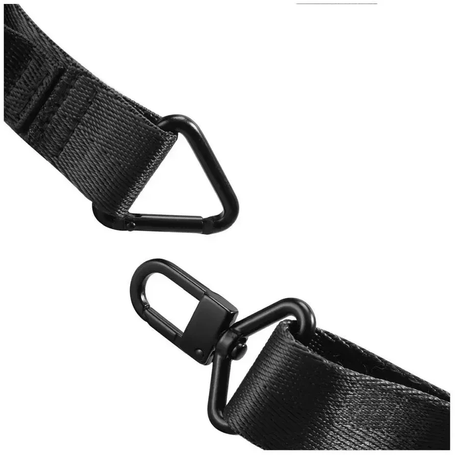 Dėklas DUX DUCIS Outdoor Cross Body - cross-body telefono dirželis - juodas