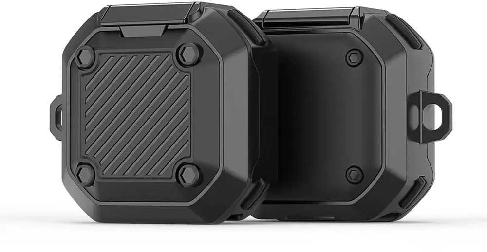 „Dux Ducis SECG dėklas, skirtas Samsung Galaxy Buds Live | Buds Pro | Buds 2 | Buds 2 Pro – juoda“