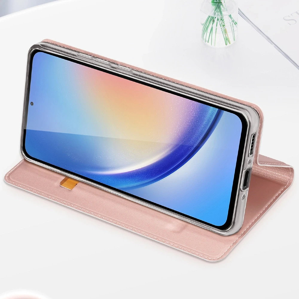 Dėklas Dux Ducis Skin Pro Samsung A356 A35 5G rožinio aukso