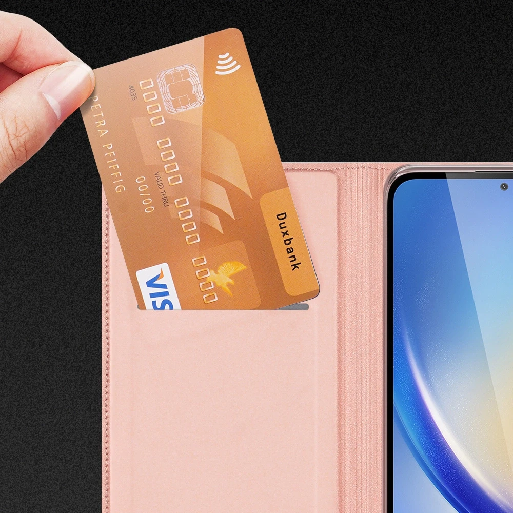 Dėklas Dux Ducis Skin Pro Samsung A356 A35 5G rožinio aukso
