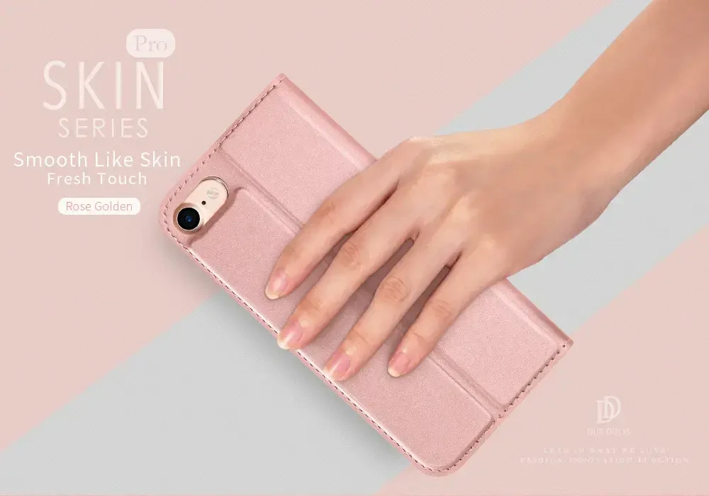 Dux Ducis Skin Pro dėklas skirtas Apple iPhone 13 mini, auksinis