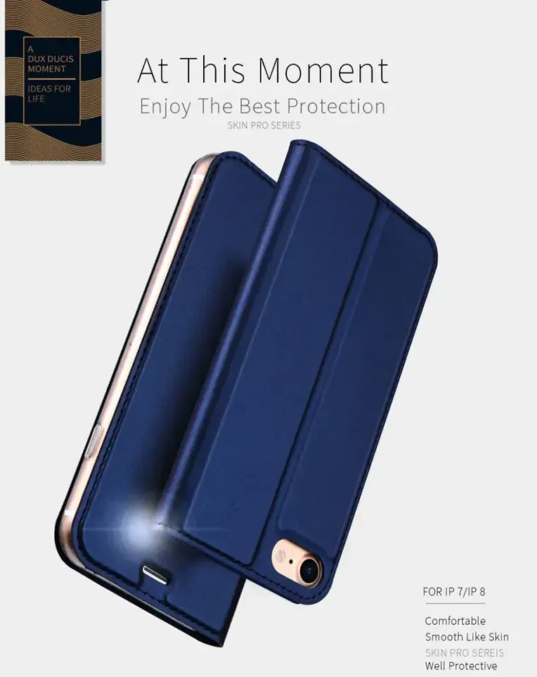 Dux Ducis Skin Pro dėklas skirtas Apple iPhone 13 mini, auksinis