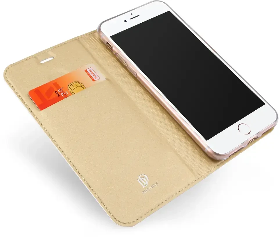 Dux Ducis Skin Pro dėklas skirtas Apple iPhone 13 mini, auksinis