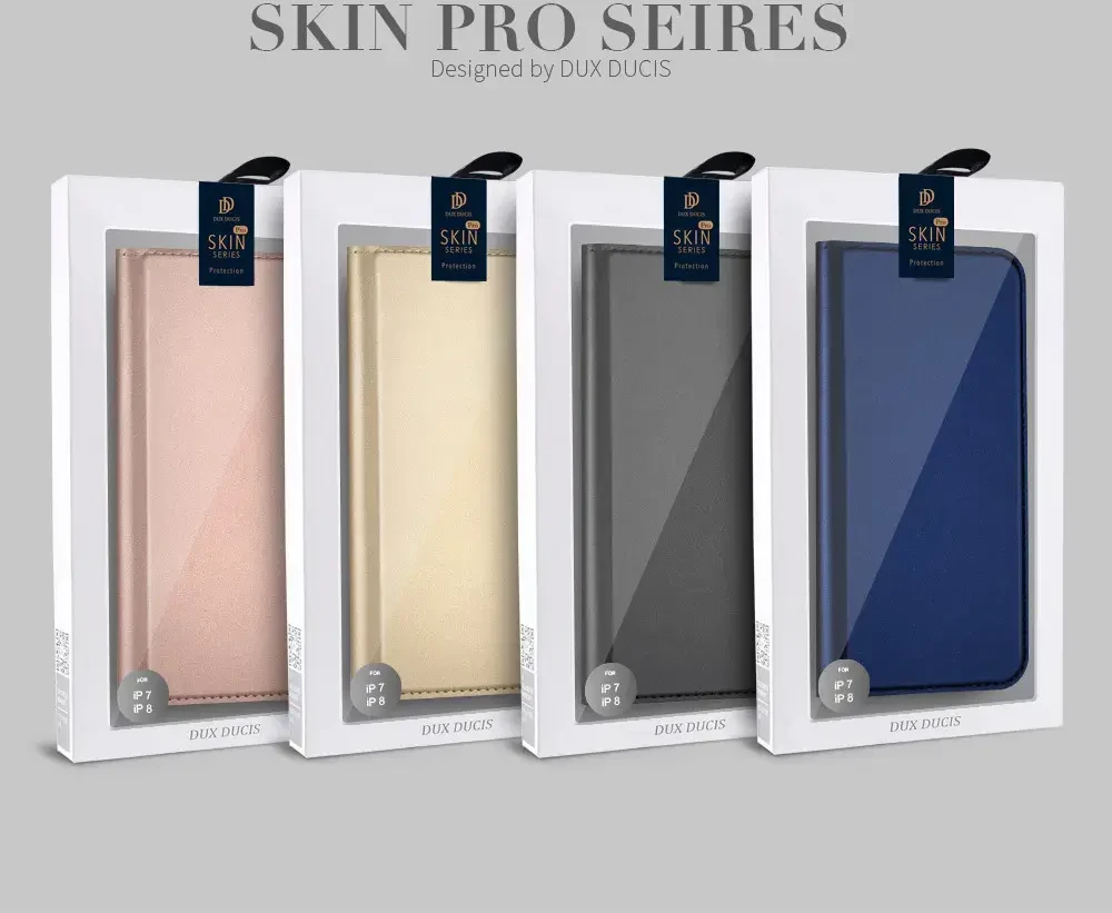 Dux Ducis Skin Pro dėklas skirtas Apple iPhone 13 mini, auksinis