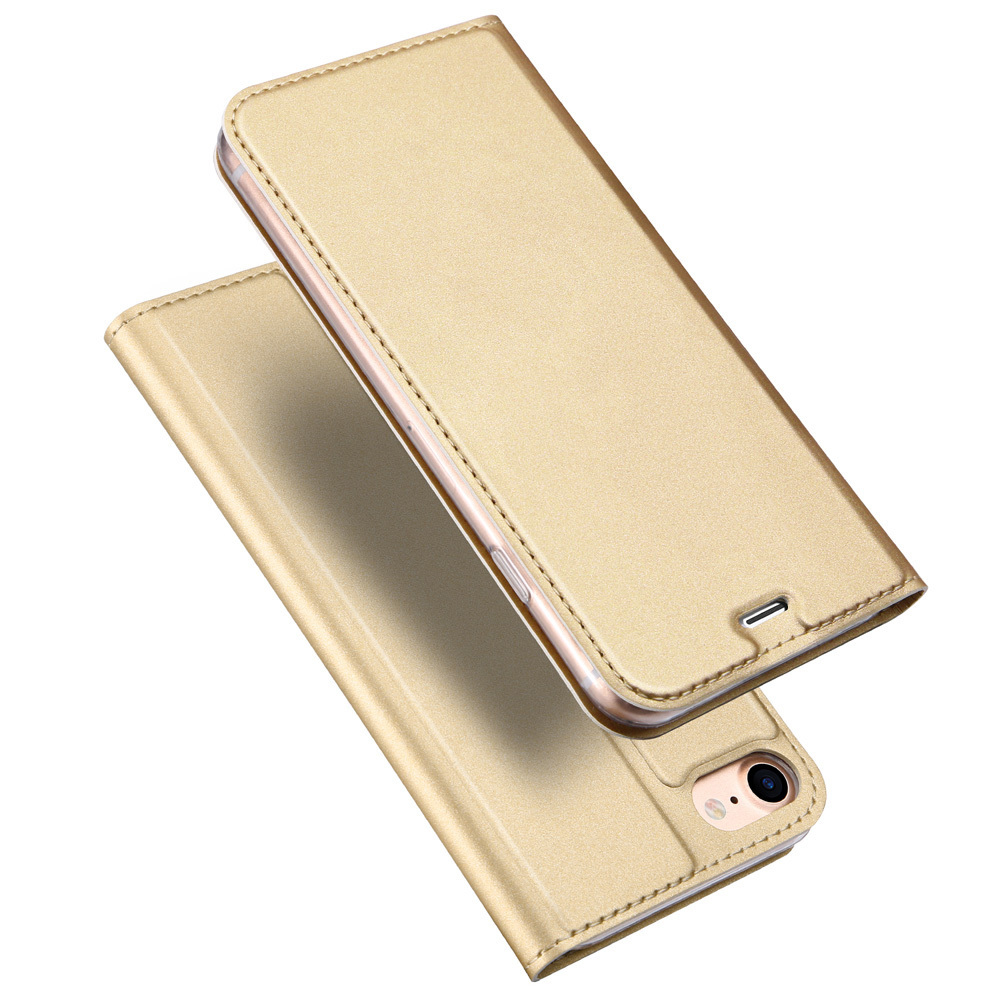 Dėklas Dux Ducis Skin Pro Flip Case Xiaomi Redmi 10C aukso spalvos